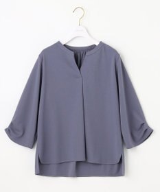 ANY SIS 【UVケア】エアリードレープスムース 7分袖 トップス