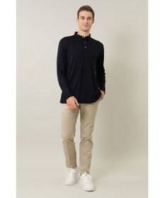 DAKS ウール長袖ポロシャツ