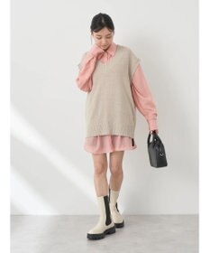 earth music&ecology シアーボーイズライクシャツ