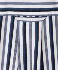 JOSEPH ABBOUD 【オーガニックコットン・柔らかな肌触り】カラーストライプ シャツ