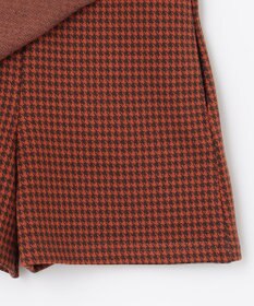 組曲 KIDS 【110-140㎝】ハウンドトゥースラップ キュロット