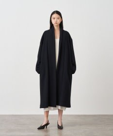 ATON ROYAL CHUNKY FLEECE | ショールカラーコート