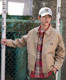 WEGO 別注RED　KAPワークZIPブルゾン