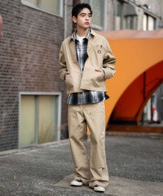 WEGO 別注RED　KAPワークZIPブルゾン
