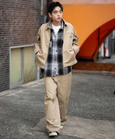 WEGO 別注RED　KAPワークZIPブルゾン