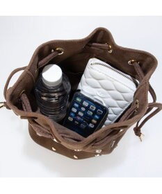 UNBILLION カカトゥ kakatoo / スエード調スタッズドロストバッグ