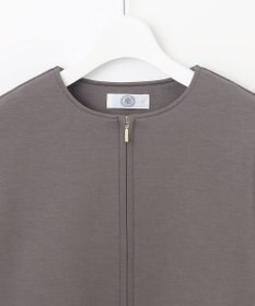 J.PRESS LADIES 【洗える】ダンボールジャージー ブルゾン