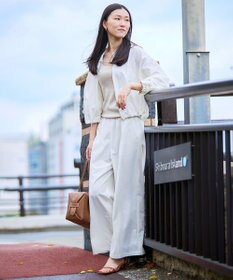 UNFILO FINE MOVE ワイドパンツ