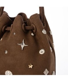 UNBILLION カカトゥ kakatoo / スエード調スタッズドロストバッグ