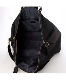 UNBILLION ペルケ perche / ナイロン×牛革かぶせジェムストーン2wayボストンバッグ