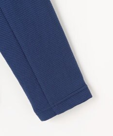 JOSEPH ABBOUD MOUNTAIN 【異素材コンビネーション】グリットワッフルアクティブパーカー