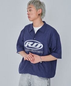 WEGO 【ユニセックス着用ITEM】リップストップグラフィックシャツ（SS）