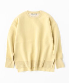 UNFILO 【洗える】スポンジ ニット プルオーバー