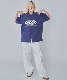 WEGO 【ユニセックス着用ITEM】リップストップグラフィックシャツ（SS）