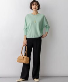 23区 L ストレッチダブルクロス フレアパンツ