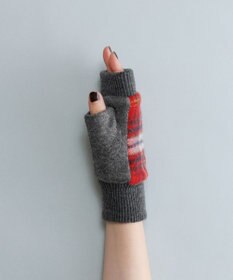 ORuKuBET タンチェックフィンガーレスグローブ(WOMEN)