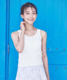 Tiaclasse 【洗える】カップ付きタンクトップ＆キャミソール