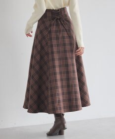 earth music&ecology バックレースアップスカート