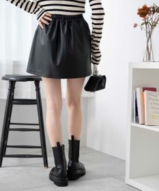 WEGO スリットレイヤードスカパン