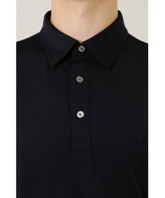 DAKS ウール長袖ポロシャツ