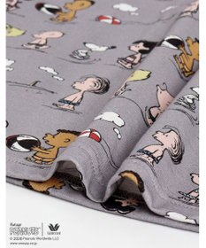 WACOAL PEANUTS パジャマ 5分袖 半袖 8分丈 綿100%(本体) スヌーピー レディース FDT167 /ワコール