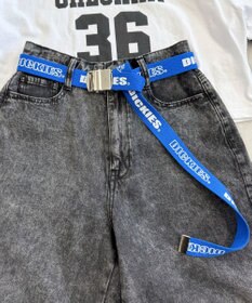 WEGO 【ユニセックス着用ITEM】Dickies　ロゴプリントベルト
