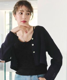 Tiaclasse 【洗える】カップ付きタンクトップ＆キャミソール