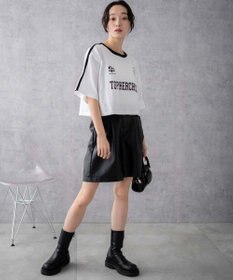 WEGO ライングラフィックショートT