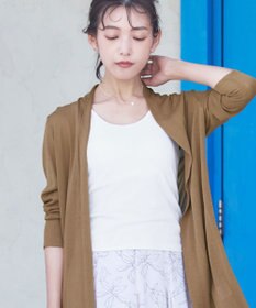 Tiaclasse 【洗える】カップ付きタンクトップ＆キャミソール