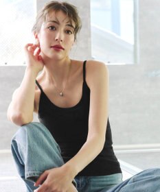 Tiaclasse 【洗える】カップ付きタンクトップ＆キャミソール