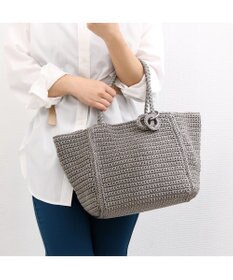 UNBILLION カシュカシュ cachecache / ベーシッククロッシェトート カゴバッグ