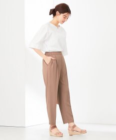 ANY SIS 【洗える】ノーカラーシャツ ブラウス