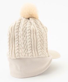 23区GOLF 【WOMEN】つば付きニットキャップ