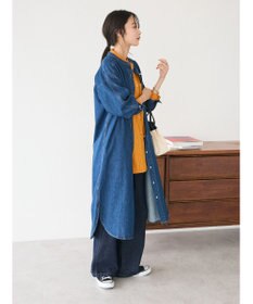 CRAFT STANDARD BOUTIQUE デニムパールボタンワンピース