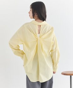 earth music&ecology バックツイストオーバーシャツ