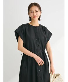 Green Parks ・ＥＬＥＮＣＡＲＥ　ＤＵＥリネンライクドロストワンピース