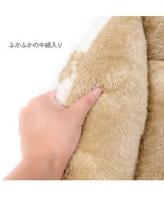 PET PARADISE ペットパラダイス くまちゃん織り 遠赤外線  四角 カドラー  Ｓ