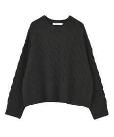 AMERICAN HOLIC ミドルゲージケーブルニットプルオーバー