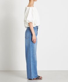 NAVE 【Nave 　洗える・接触冷感】クロップドジャージーブラウス