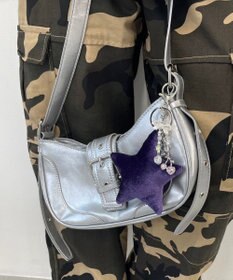 WEGO ベロアスターキーホルダー