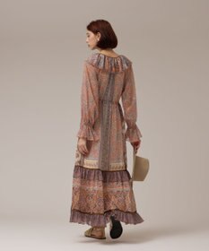 GRACE CONTINENTAL ペイズリープリントドレス