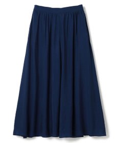 UNFILO ヴィンテージシアー ギャザーワイドパンツ