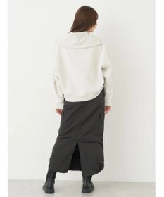 earth music&ecology ハーフＺＩＰ裏起毛プルオーバー