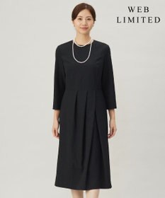 J.PRESS LADIES 【WEB限定】POP UPジャカード ワンピース