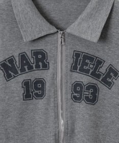 WEGO WジップナンバリングロゴロンT