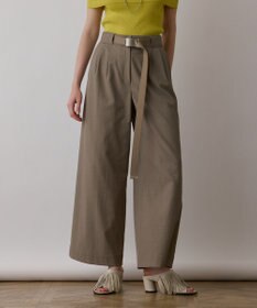 GRACE CONTINENTAL ストレッチワイドパンツ