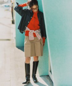 uncrave チノギャバジン ショートトラウザー