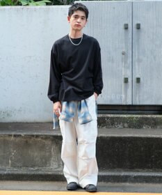 WEGO ビッグコットンT（LS）
