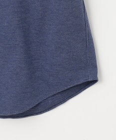 JOSEPH ABBOUD 【快適な着心地/イージーケア】コンパクトジャージースクエアジャガート 半袖 シャツ