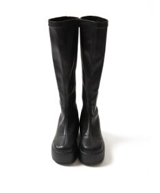 WEGO 厚底ウェッジソールロングブーツ